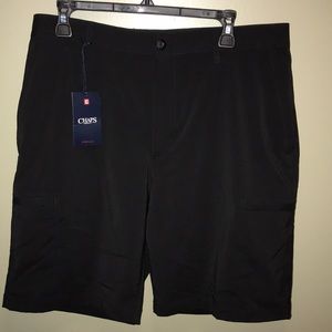Chaps Golf Shorts in Black